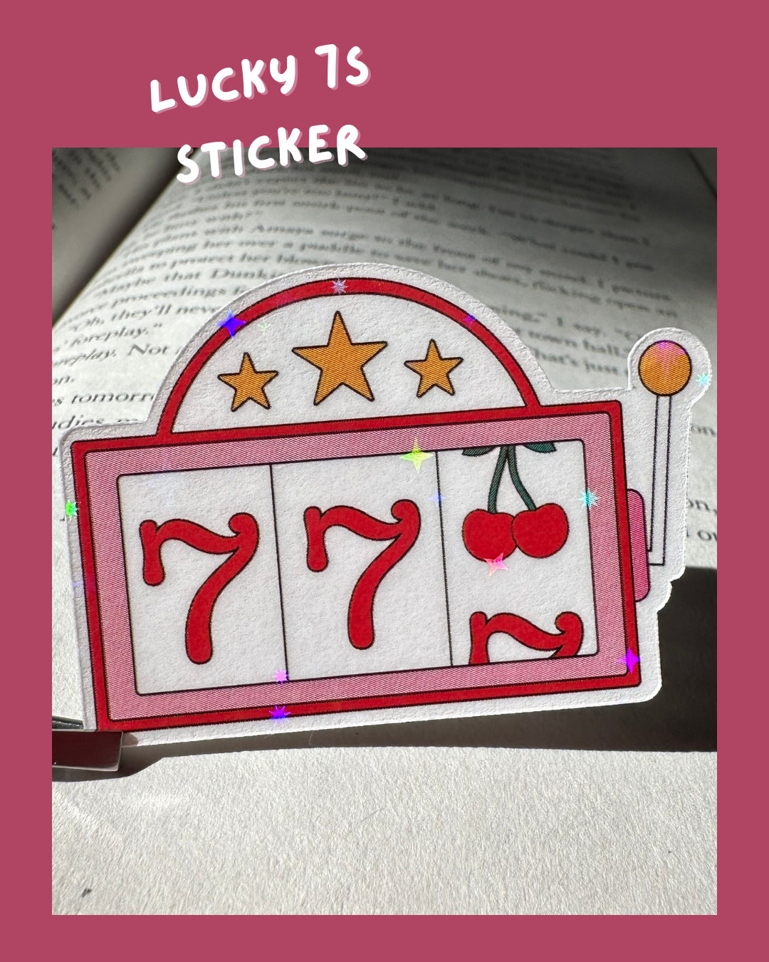 Lucky 7s Sticker