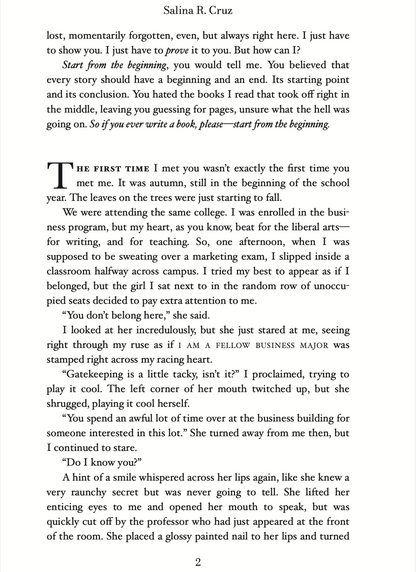 The Falling of Leaves (Signed Paperback)