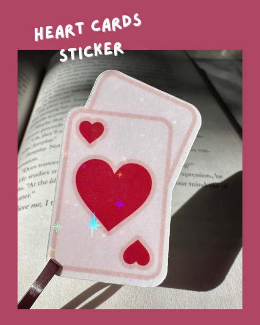 Heart Cards Sticker